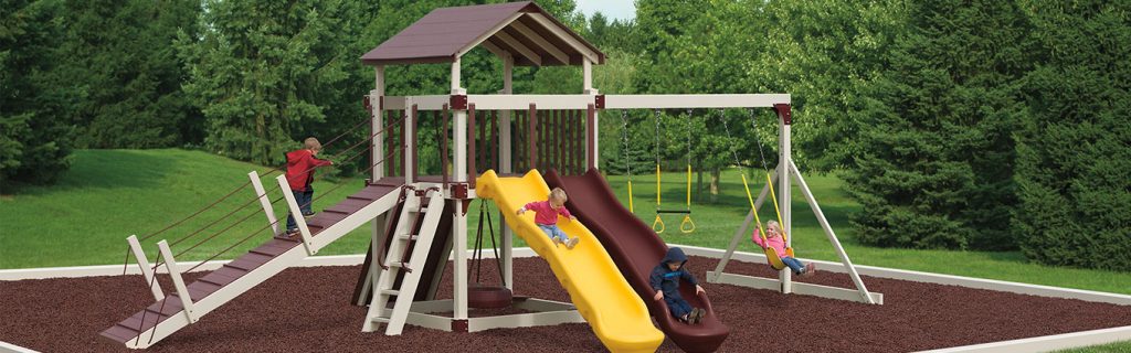 polish a plastic playground slide