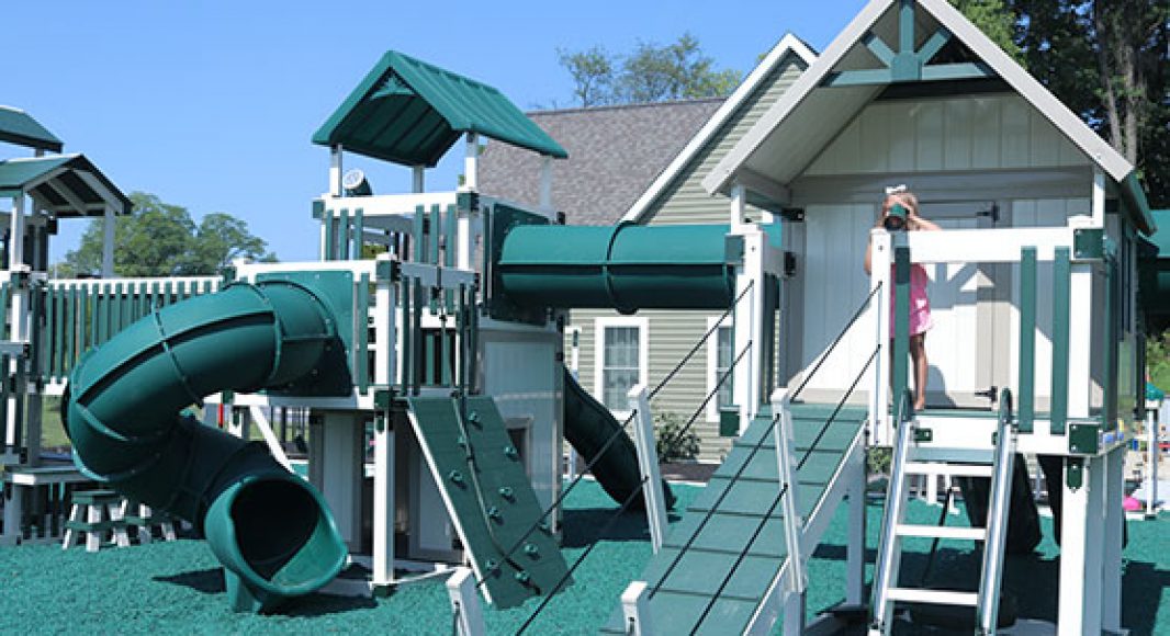 What is the best material to put under a swing set? Playground FAQs