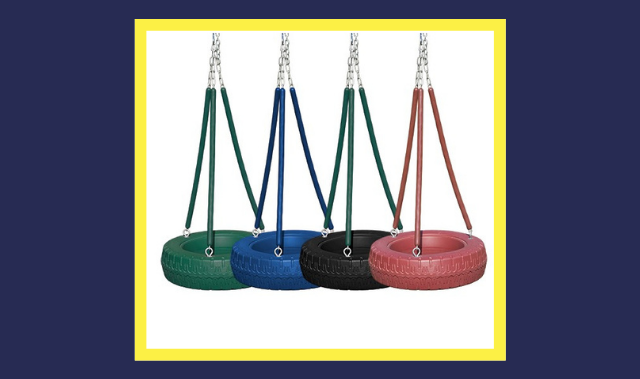 different types of tire swings