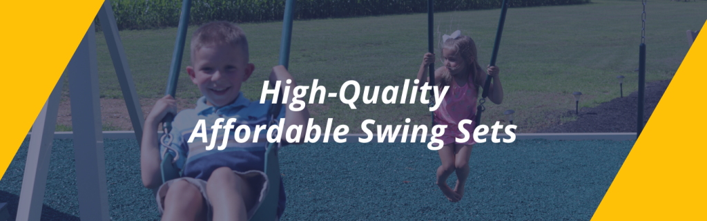 affordable swing sets