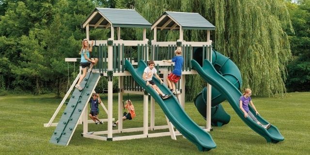 Double Tower swing set picked as top-rated for PA area