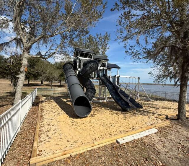 Spring Outdoor Swing Set